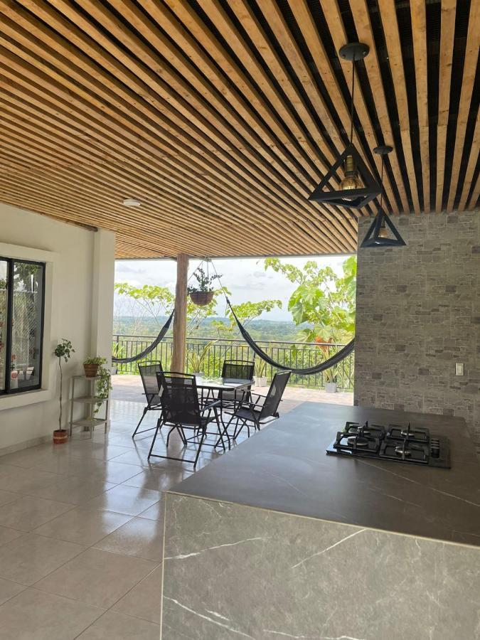 Cabana Campestre Con Piscina En La Hacienda Napoles Doradal Zewnętrze zdjęcie